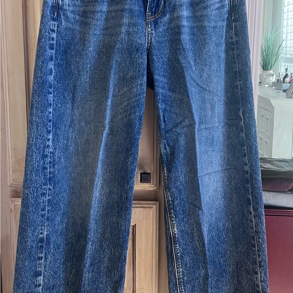 American Eagle Outfitters Relaxed Fit Blue Jeans